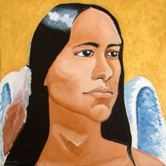 Guardian Angel - Painting by Allison Carmichael, France