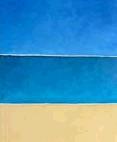Beach landscape of Argeles sur mer, France