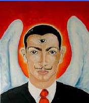 Salvador Dali Portrait Painting