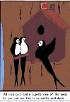 House Martins Estate Agency Cartoon